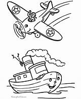Coloring Kids Pages Printable Boat Sheets Colouring Color Boats Painting Computer Boys Downloadable Templates Children Activity Book Things Go Printing sketch template