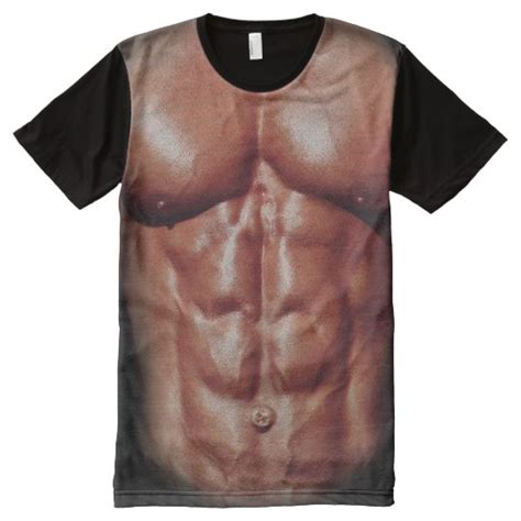 muscle  pack   print  shirt zazzlecom