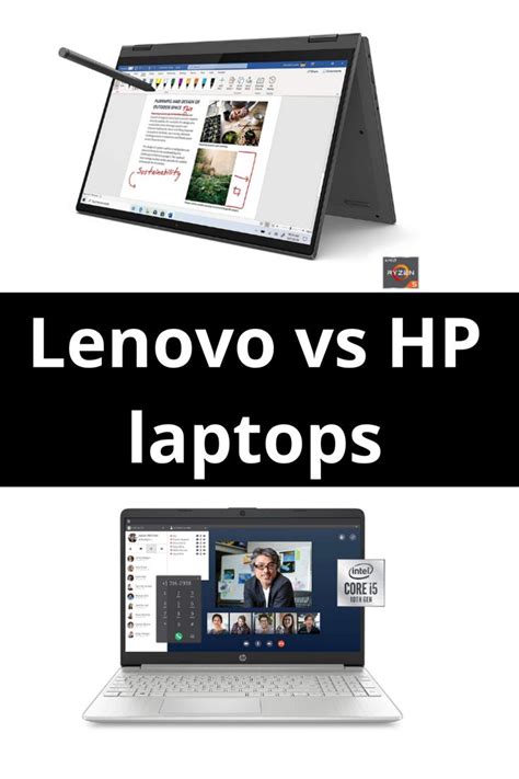 Lenovo Vs Hp Which One Is Best Best Laptops Lenovo Hp Laptop