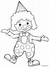Clown Coloring Pages Girl Cool2bkids Printable sketch template