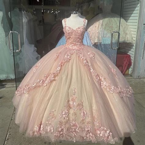 Angelsbridep Strap Pink Quinceanera Prom Dresses Formal Ball Gown Tulle