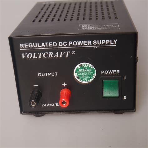 voltcraft regulated dc power supply   le