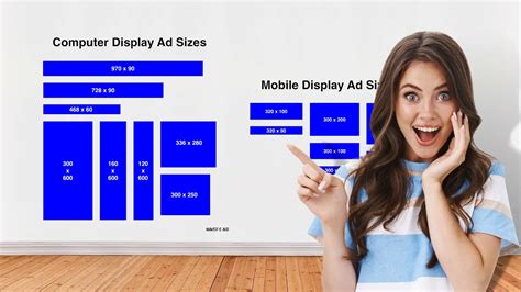 sizes  display ads   makers aid