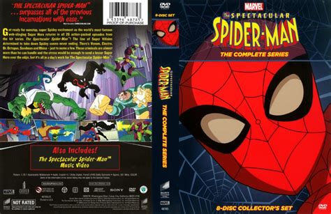spectacular spider man  complete series   dvd cover
