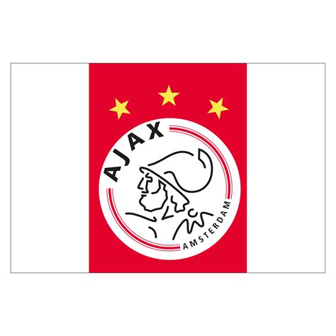 ajax vlag met logo xcm vlaggenclub