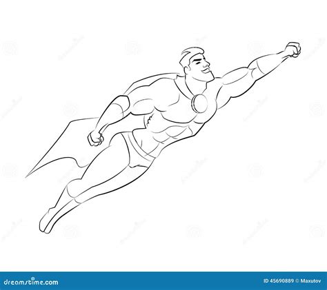 superhero stock vector image