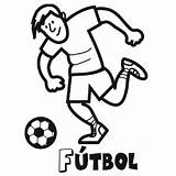 Entrenamiento Sala Fútbol Pintar sketch template