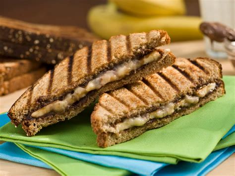Grilled Banana And Nutella Panini Recipe Nutella Recipes Cookout