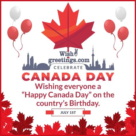 canada day wishes messages