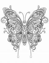 Coloriage Mandala Papillon Adulte Schmetterling Detailed Schwer Ausmalbilder Ausmalen Sheets Animaux Blumen Mandalas Difficile Malvorlagen Intricate Ausdrucken Archivioclerici Coloriages Adultos sketch template