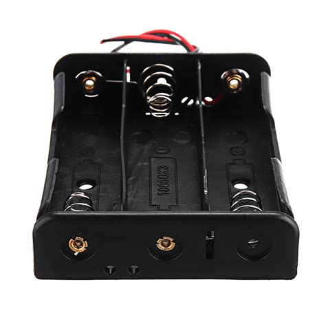 10pcs 4 Slots 18650 Battery Holder Plastic Case Storage Box For 4 3 7v