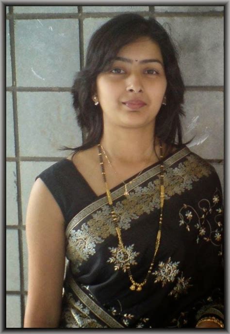 hot indian housewife in black saree photos at hot styles
