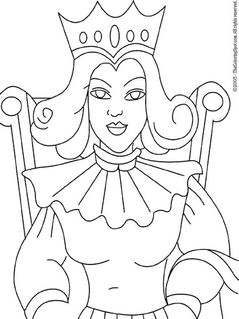 queen coloring page audio stories  kids  coloring pages