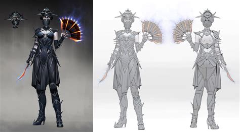 Mortal Kombat 11 Kitana Kollector Concept Art