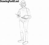 Drawing Drawingforall Draw Tutorial Artist Step Stepan Ayvazyan Large sketch template