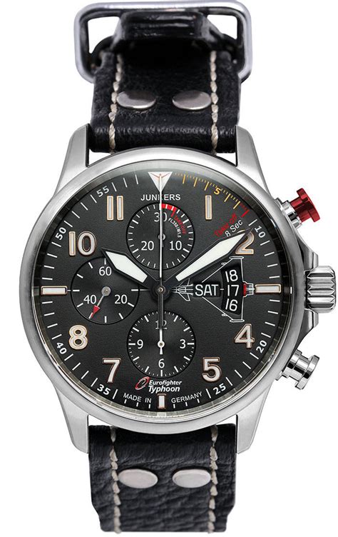 junkers  junkers  eurofighter chronograph mens