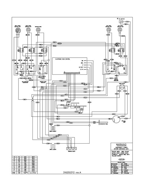 frigidaire electric range wiring diagram wiring diagram