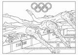Olympiques Natation Olympic Coloriages Olimpiadi Adulti Deporte Colorear 2024 Justcolor Adulte Swimming Sofian Escrime Adultes Malbuch Erwachsene Anneaux Thème sketch template