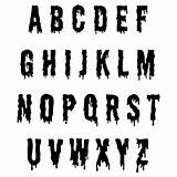 Halloween Letters Spooky Alphabet Printable Printablee sketch template