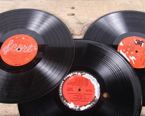 vintage   records red vinyl records antique vinyl records decorations  records