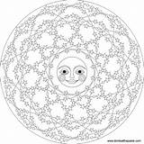 Coloring Mandala Pages Donteatthepaste Moon Stars Color Pattern Adult sketch template