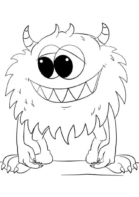 halloween coloring pages monster  wickedgoodcause