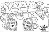 Shimmer Everfreecoloring Patrol Leah sketch template