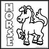 Horse Coloring Pages Word Farm Kids Printables Printable Searches Search Preschool Print Friendly Worksheets Puzzles Color Activities Popular Animal Getcolorings sketch template