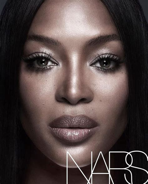 naomi campbell is the new face of nars cosmetics