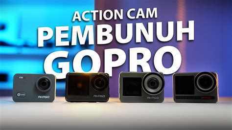 action cam murah terbaik   review akaso brave indonesia youtube
