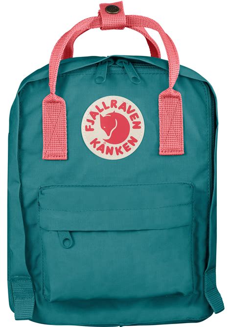 fjaellraeven kanken backpack kids frost greenpeach pink  kaufen