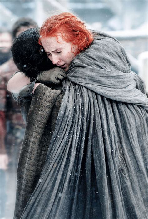 Jon And Sansa In Game Of Thrones 604 “book Of The Stranger