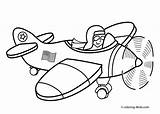 Pobarvanke Colorear Letala Avion Aviones Colouring Otroke для Dibujoimagenes sketch template