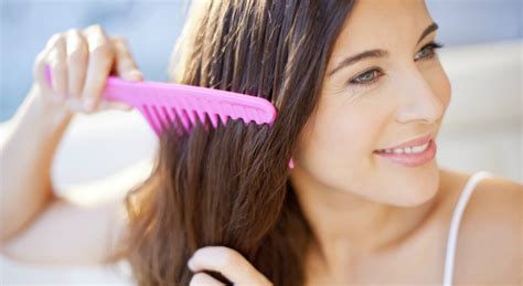 the difference between brushing and combing your hair