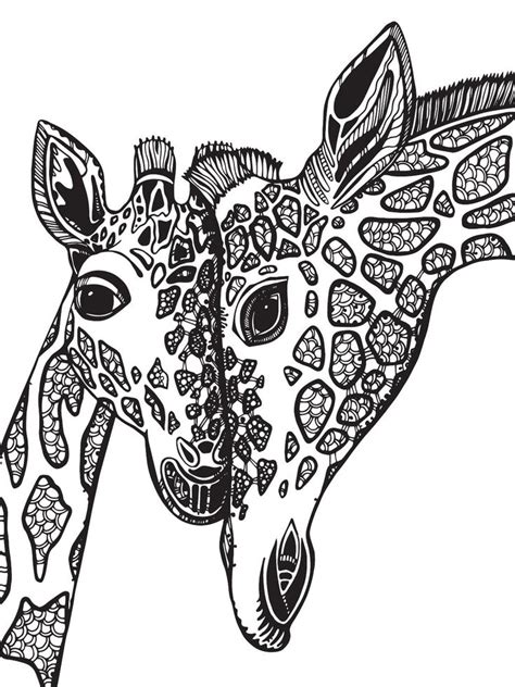 ausmalbilder mandala giraffe kinder ausmalbilder