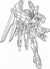 Gundam Bestcoloringpagesforkids sketch template