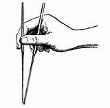 Chopsticks sketch template