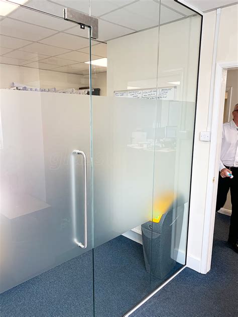 glass partitions at aston group romford essex frameless toughened