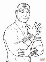 Coloring Cena John Pages Printable Popular sketch template