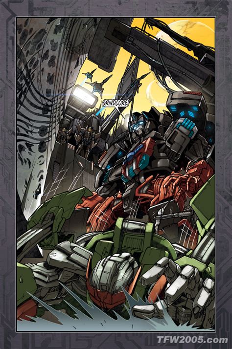 movie reign of starscream 4 transformers comics tfw2005