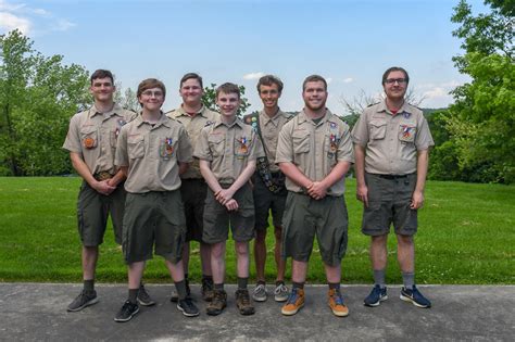 boy scout troop  court  honor    eagle scouts marks    era carroll
