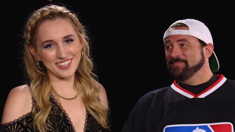 kevin smith shares sweet moment with daughter harley quinn smith during