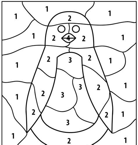 winter coloring pages  number coloring pages