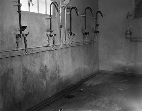 [dilapidated Showers Built For Prisoners Of War In 1943] Texas