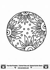Coloring Mandala Pages Mandalas Colouring Sun Library Clipart Circle Popular Printable Simple sketch template