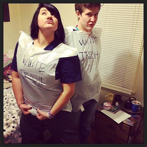 white trash 40 easy halloween costumes for lazy partygoers