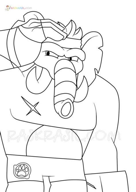 goo jit zu coloring pages  pictures  printable