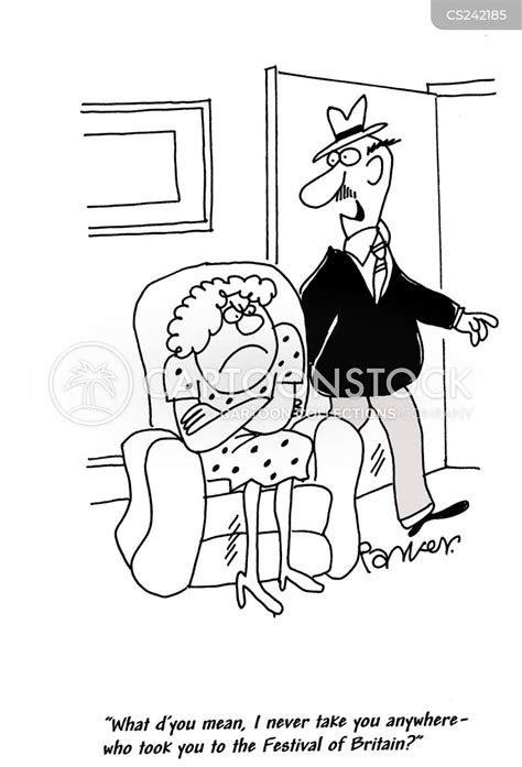 mean husband cartoons and comics funny pictures from cartoonstock