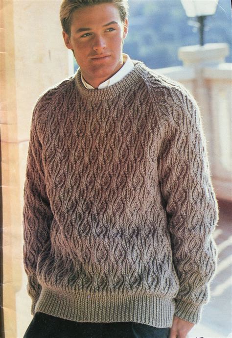 knitting patterns men  favourite knits patons   elanknits