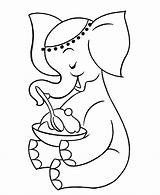 Coloring Pages Pre Template Elephant Large Kindergarten Printable Kids Templates Printables Colouring Eating Shape Fun Print Popular Animal Activity Coloringhome sketch template